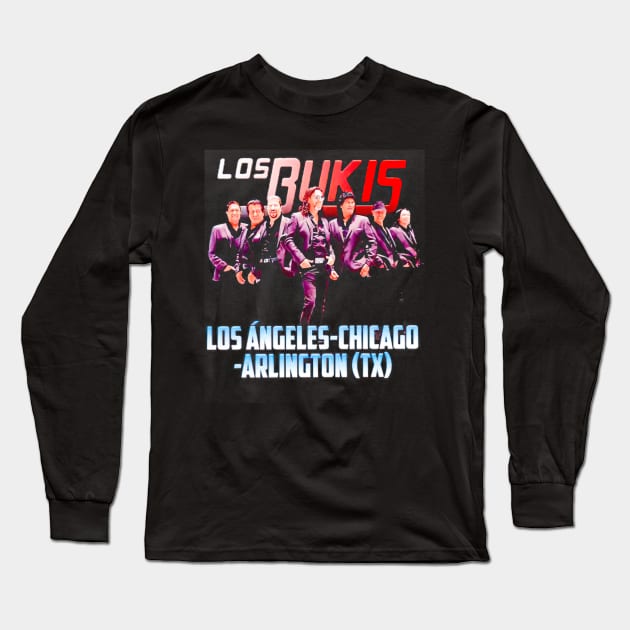 Los Bukis Long Sleeve T-Shirt by brophycmillis